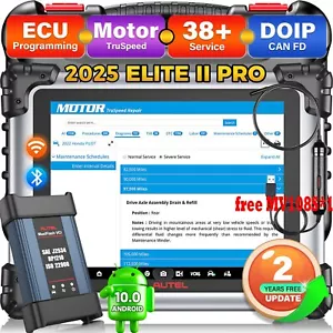2025 Autel MaxiSys Elite II PRO As MS909 Programming ECU Coding Diagnostic Tool - Picture 1 of 18
