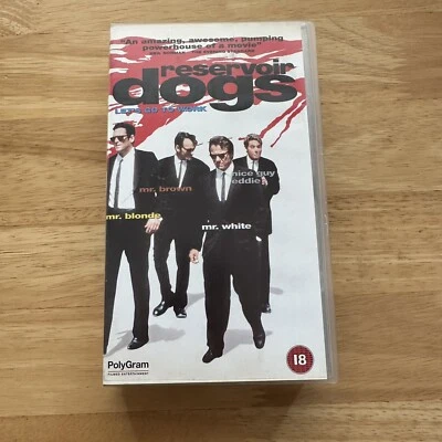 Reservoir Dogs - UK PAL VHS Video - Harvey Keitel Tim Roth Quentin Tarantino - Image 1 of 4