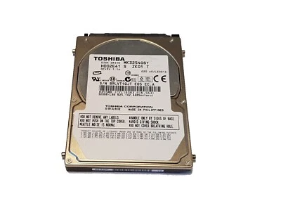 Toshiba MK3254GSY 2.5" 320GB 16MB 7200 RPM SATA 3.0Gb/s HDD Hard Drive HDD2E41 - Image 1 of 4