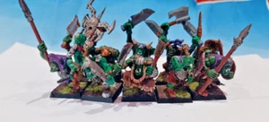 10 ORK BOYZ ORC AND GOBLIN PAINT WARHAMMER FANTASY BATTLE AGE OF SIGMAR 9 - Picture 1 of 3