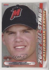 2002 Choice California/Carolina League All-Stars Corey Hart #42 Rookie RC