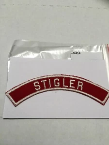 STIGLER RED & WHITE CITY STRIP G414 - Picture 1 of 1