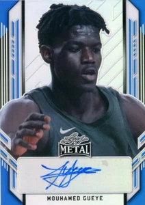 2022 LEAF METAL BASKETBALL AUTOGRAPHED #39/50 ATLANTA HAWKS Mouhamed Gueye - Picture 1 of 2