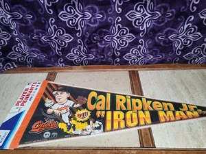 WinCraft Player Pennants - Cal Ripken Jr - Iron Man Pennant - Baltimore Orioles - Picture 1 of 8