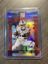 2022 Donruss Elite Stefon Diggs 2002 Elite Aspirations Die Cut Bills /86 SP