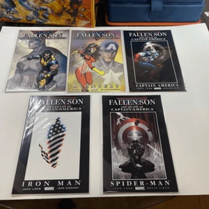 Fallen Son Death of Captain America 1-5 Marvel 2007 Michael Turner Hero Variants - Picture 1 of 4