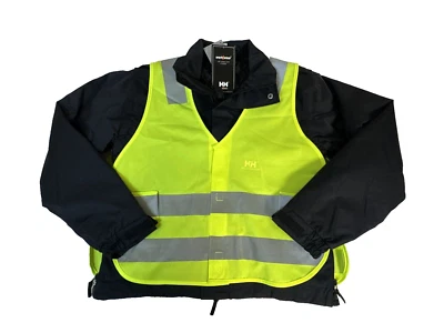 Helly Hansen, Work Wear, Metro Jacket 859 Midnight Blue, Hi Vis, XSR - Image 1 of 4