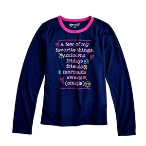 New $20.00 MUDD Designers Girls Cute Favorite Things T-Shirt Top -  Size: 12 - Picture 1 of 1