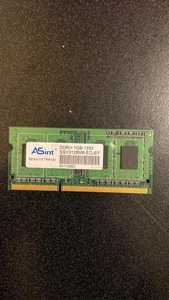 MODULO SODIMM 1 GB ASINT (A/N SSY3128M8-EDJEF) usato - Picture 1 of 2