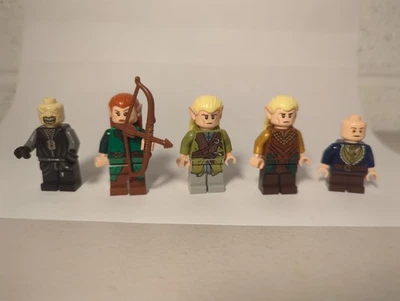 Лот из 10 минифигурок LEGO The Hobbit & Lord of the Rings аксессуары отличное состояние - Изображение 1 из 4