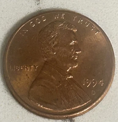 Moneda Penny D 1994 como nueva duplicación y más error. Foto 1 de 4
