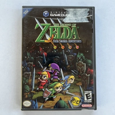 The Legend of Zelda: Four Swords Adventures GameCube 2004 - Image 1 of 4