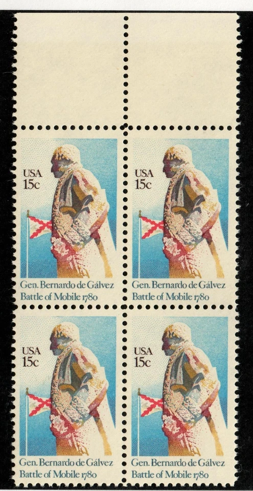 Scott 1826 15¢ General Bernardo De Galvez MNH Free shipping in USA! - Image 1 of 1
