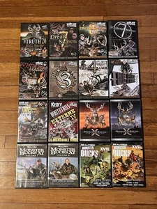 Deer Hunting Whitetail Mega Bucks DVD Lot SOME SEALED - Picture 1 of 3