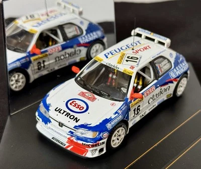 VITESSE V98105 PEUGEOT 306 MAXI PANIZZI-PANIZZI RALLYE MONTECARLO 1998 Snow 1:43 - Immagine 1 di 4