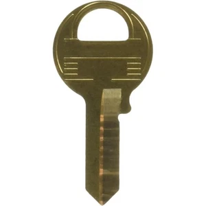 Master Lock K1BOX Gold Brass Single Side Key Blank - Picture 1 of 1