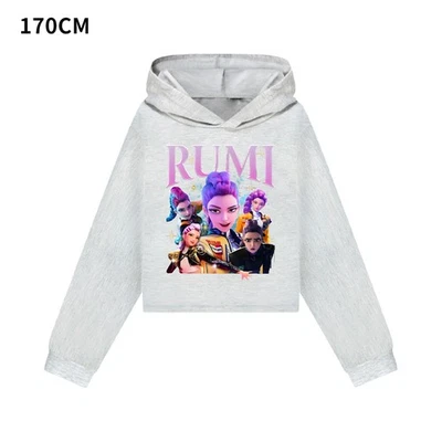 KPOP Devil Hunters Sudadera con Capucha Niños HUNTRO Sudadera con Capucha Pullover Jersey Top AE Foto 1 de 4