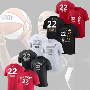 NEW! Las Vegas Aces A'ja Wilson #22 – Bold 2025 Name & Number Fan Gear - Picture 1 of 13