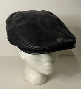 Cappello da newsboy Harley Davidson 115 anni 2018 pelle di mucca berretto Scally taglia large - Foto 1 di 16