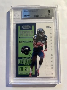 RICHARD SHERMAN ROOKIE CARD Seattle Seahawks 2012 Football CONTENDERS RC BGS 9 - Picture 1 of 2