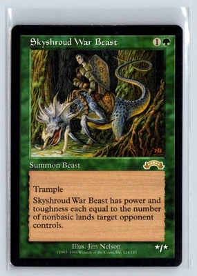 (2X) Skyshroud War Beast Exodus Rare – MTG Magic the Gathering Card - Image 1 of 4