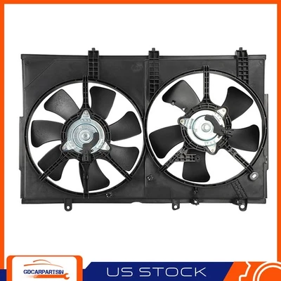 Conjunto de ventilador condensador radiador para 03 04 05-2006 Mitsubishi Outlander Foto 1 de 4