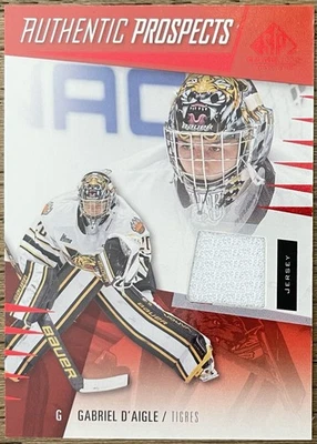 Gabriel D’Aigle (RC) 2023-24 Upper Deck CHL SP Game Used Jersey #52 Pittsburgh - Image 1 of 2