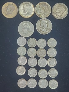 Mixed Lot- $5 FV Includes ALL Items Shown: Kennedy, Benjamin, Roosevelt #3 - Bild 1 von 3
