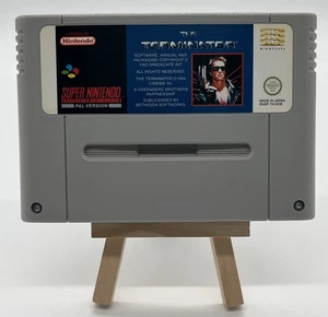 Nintendo SNES The Terminator Modul PAL Buen Estado Buen Estado Colección - Imagen 1 de 8