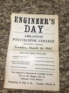 Arkansas Tech 13 x 20 Poster 1949 Jahrbuch - Bild 1 von 11