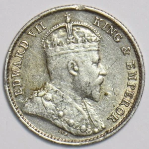 Hong Kong 1905 5 Cents King Edward VII 197628 combine shipping - Picture 1 of 2