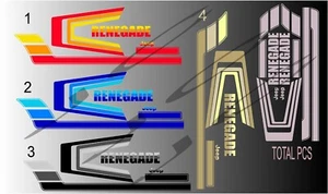  CUSTOM DECALS RENEGADE CJ5 CJ7 - Bild 1 von 3