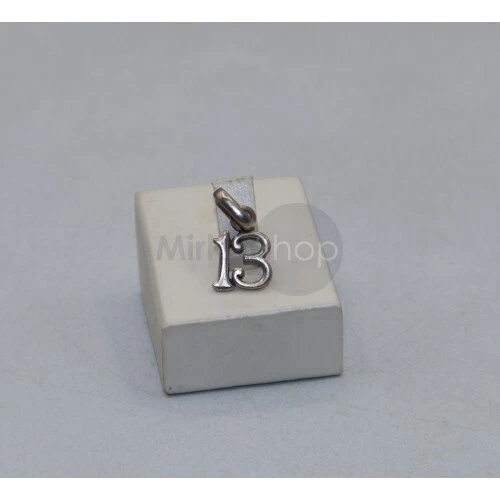 Giovanni Raspini ciondolo charm 13 fatturato - Immagine 1 di 1