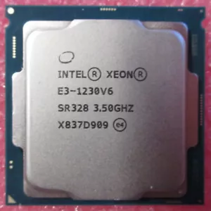 Intel Xeon Quad-Core E3-1230 v6 3.50GHZ 8MB FCLGA1151 Server CPU Processor SR328 - Picture 1 of 2