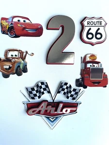 cars cake topper personalised - Picture 1 of 4
