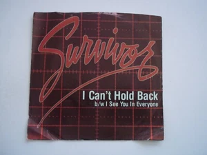 SURVIVOR - I Can't Hold Back / I See You IN Everyone - 45 RPM 7" Record 1984 SB - Picture 1 of 6
