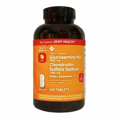 Member's Mark Triple Strength Glucosamine Chondroitin (340 ct.) - Image 1 of 3