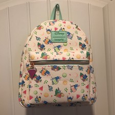 NEW WITH TAGS!  Loungefly Disney Stitch And Scrump Mini Backpack Vacation