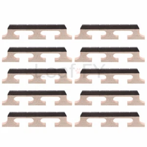 10pcs 5 String Banjo Bridge Maple with Notched Ebony Top - Picture 1 of 6
