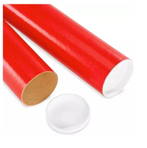 ULINE Shipping Tubes (Red/Black) - Picture 1 of 4