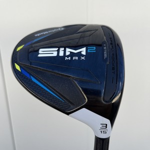 TaylorMade SIM2 Max 15* 3 Wood Ventus Blue 6 Stiff Graphite