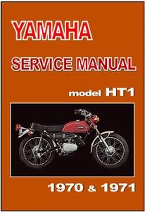 YAMAHA Workshop Manual HT1 & HT1B 1970 & 1971 Maintenance Service & Repair - Picture 1 of 2