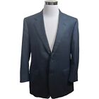 Canali 100% Wool Sport Coat Size 52R (42R US) In Blue Wounded See Description