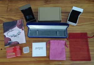 Lot Authentic Pandora Mixed Gift Boxes Catalogue 4Charms Beads Bracelet Necklace - Picture 1 of 20