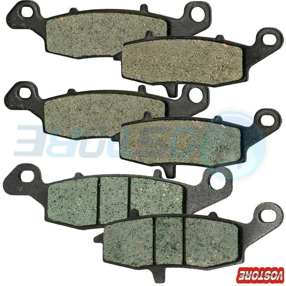 Pastillas de freno delanteras y traseras para Kawasaki ZR750 ZR7S ZR-7S 2001-2005 delanteras traseras Foto 1 de 1