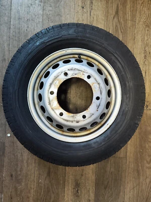6 Sommerräder 195/75R16C Mercedes Sprinter W907 W910 16" Stahlfelgen - Bild 1 von 4