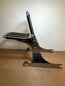 Harley Softail Backrest Sissybar Sissy Bar Detachable Fat Boy Bob Luggage Rack - Picture 1 of 24