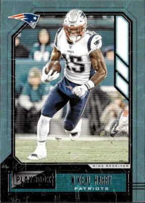 2020 Panini Playbook #41 N'Keal Harry - Image 1 of 2