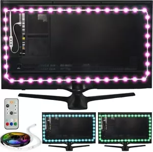 Tira de luces LED de color de iluminación sesgada de TV retroiluminada Luminoodle - XXL 60"- 80" 5m - Imagen 1 de 9