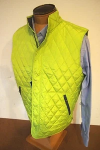 Chaleco Acolchado Tailorbyrd Cremallera Completa Aislado Nuevo con Etiquetas XL $145 Verde Lima - Imagen 1 de 8